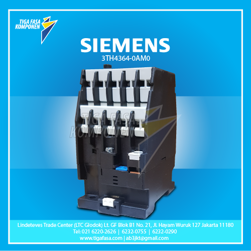 3TH4364-0AM0 Contactor Relay 220 V AC 6NO+4NC