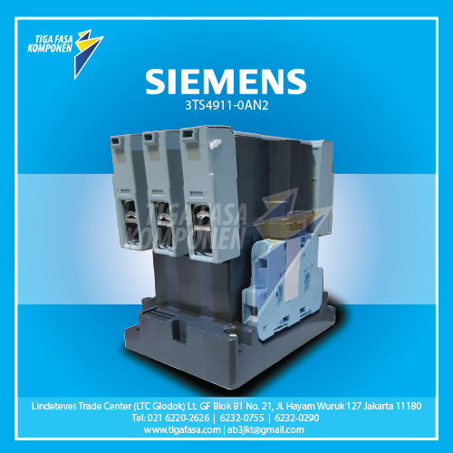3TS4911-0AN2 MC 45kW 85A 1NO+1NC 220VAC