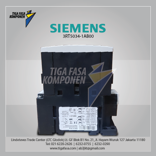 3RT5034-1AB00 MC AC 24 V 15 kW 400 V 3P