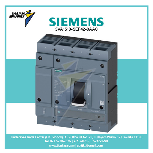 3VA1510-5EF42-0AA0 MCCB 4P 700-1000A 55 kA 