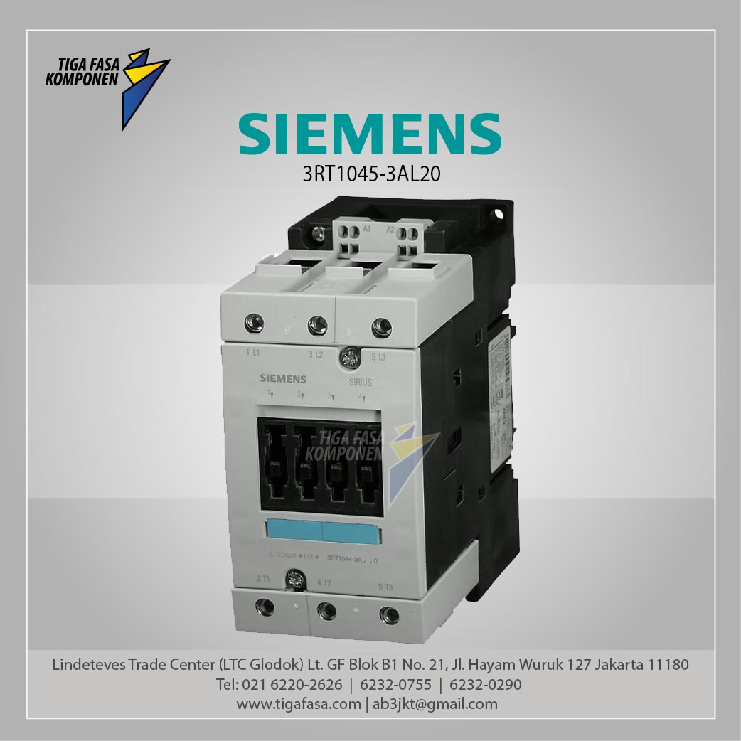 3RT1045-3AL20 MC-37kW/400V 230VAC 50/60Hz