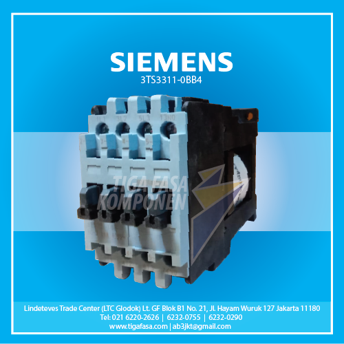 3TS3311-0BB4 MC 11kW 25A 1NO+1NC 24VDC 