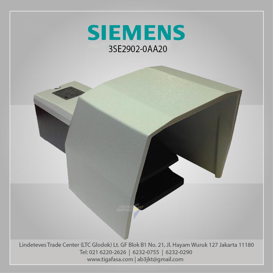 3SE2902-0AA20 Momentary-contact foot switch 1 NO+1 NC