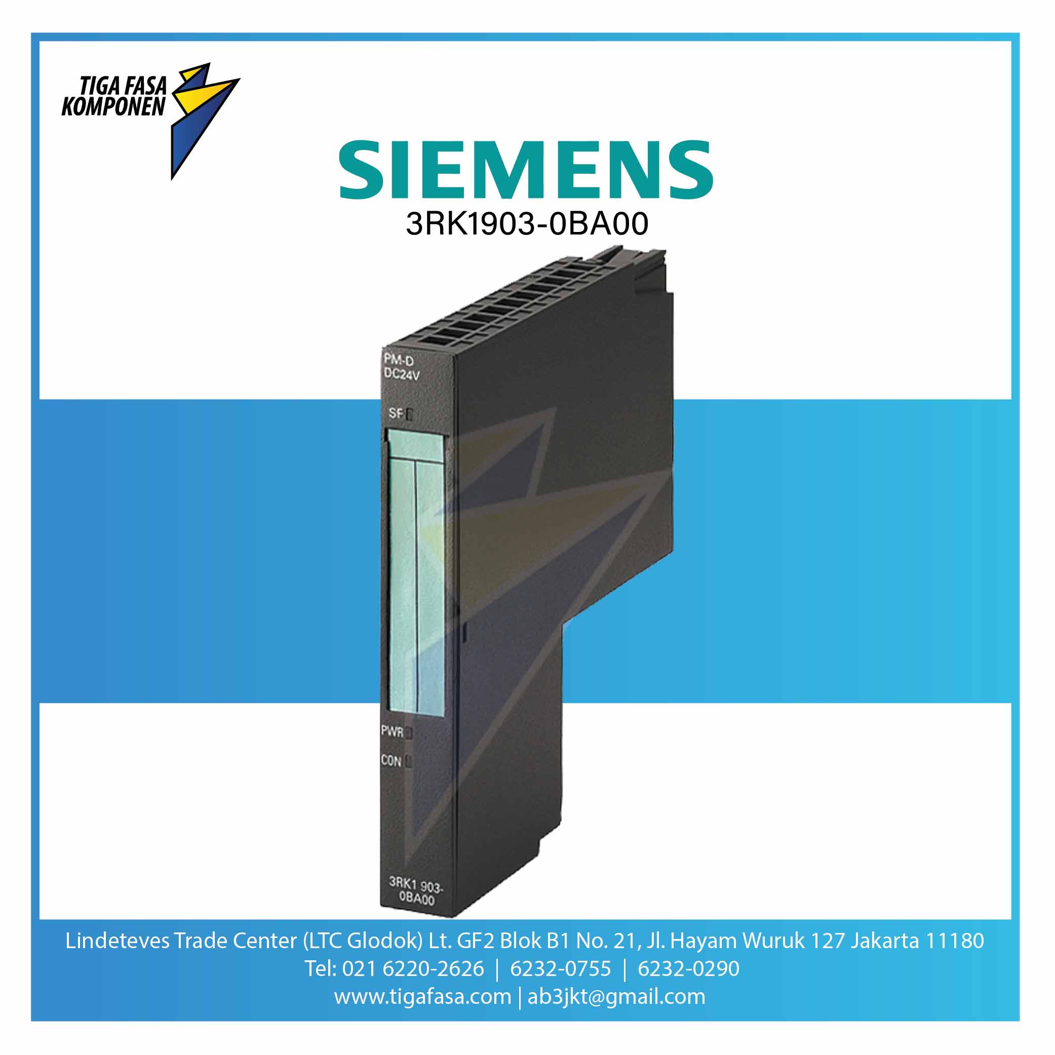 3RK1903-0BA00 For ET200S Power Module