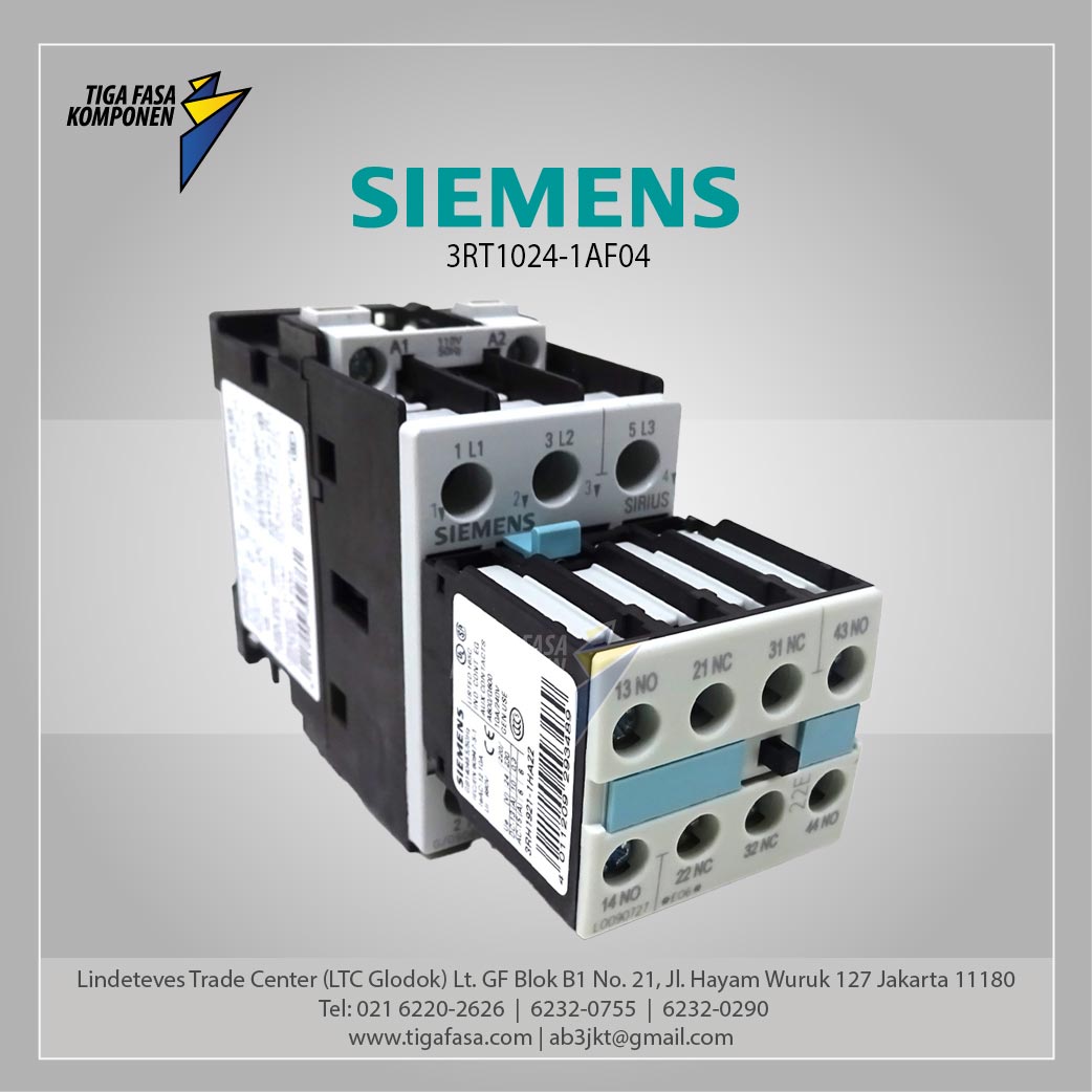 3RT1024-1AF04 AC-5.5kW 110VAC 50Hz