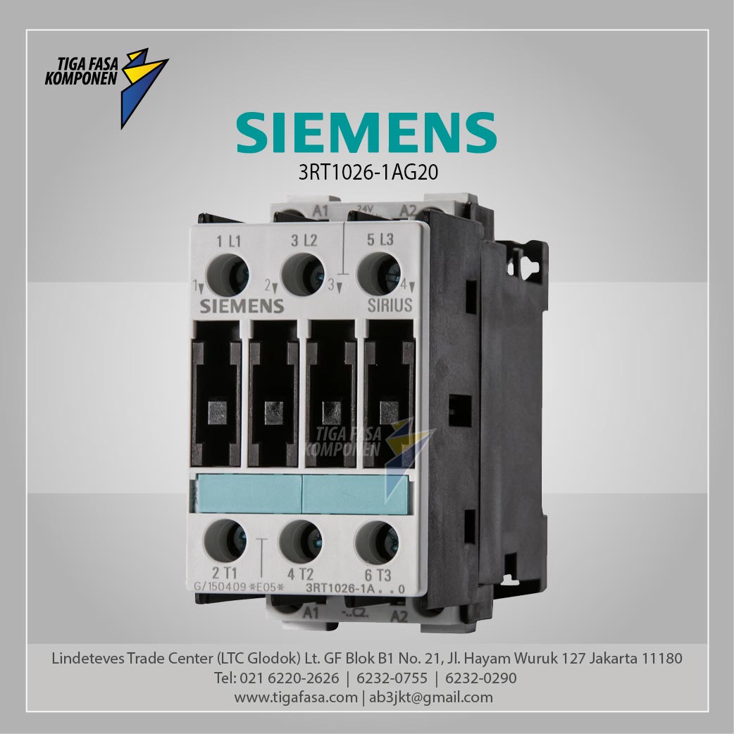 3RT1026-1AG20 MC-11kW 110VAC 50/60Hz