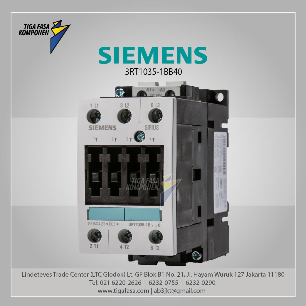 3RT1035-1BB40 MC-18.5kW 24VDC