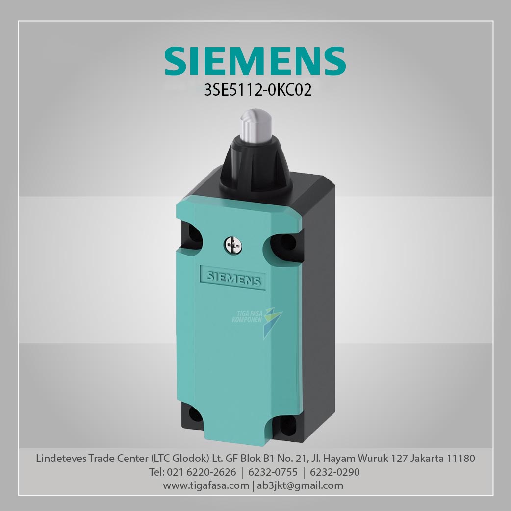 3SE5112-0KC02 Position Switch Metal (M20 x 1.5) 1 NO/2 NC