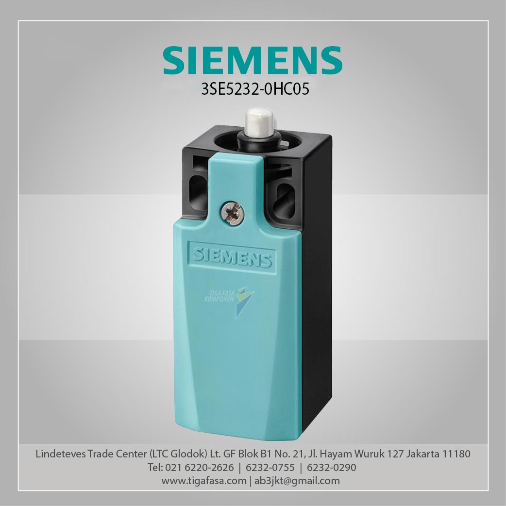 3SE5232-0HC05 Limit Switch 1 x (M20 x 1.5) 1NO/1NC 31 mm