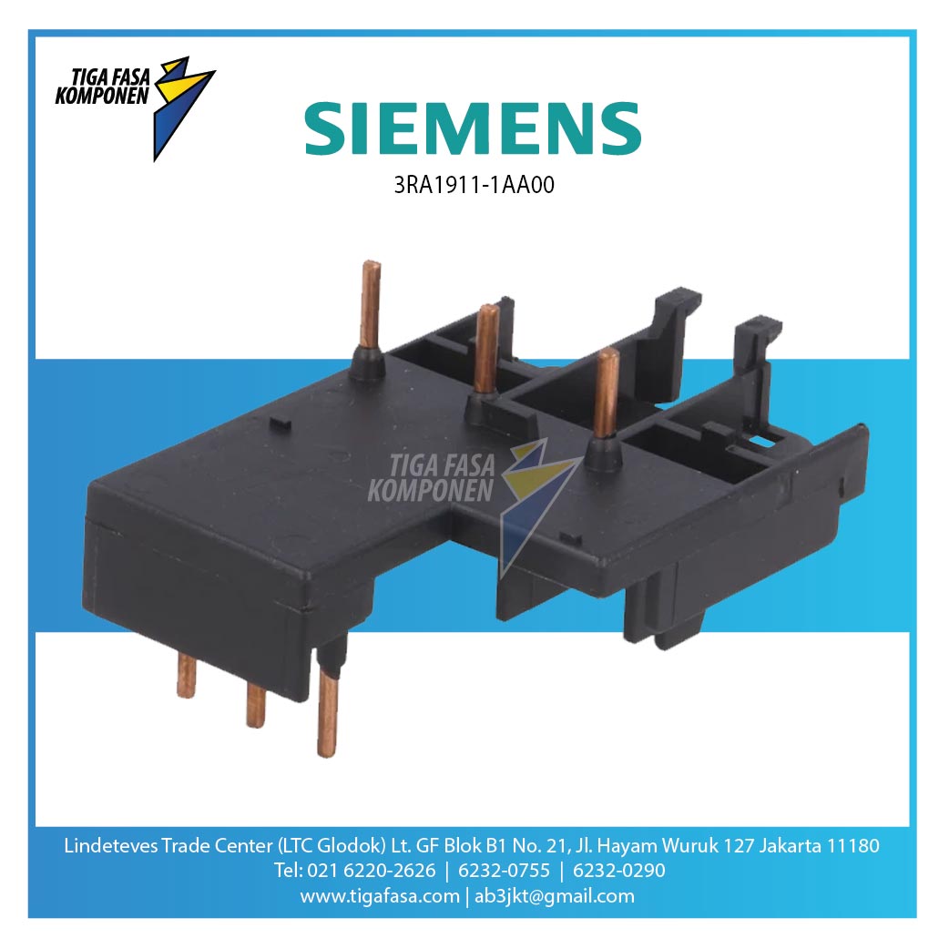 3RA1911-1AA00 Link module Electrical and mechanical for 3RV1.1 and 3RT101