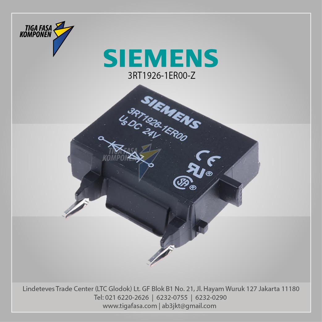 3RT1926-1ER00-Z Diode Assembly. 24VDC