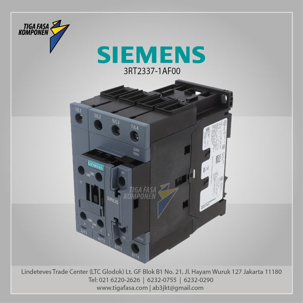 3RT2337-1AF00 MC 110 A 400 V / 40 °C 4P 110 V AC