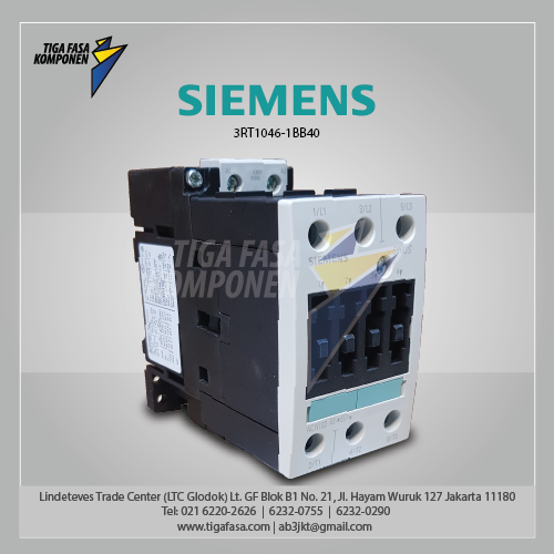3RT1046-1BB40 MC-45kW 24VDC