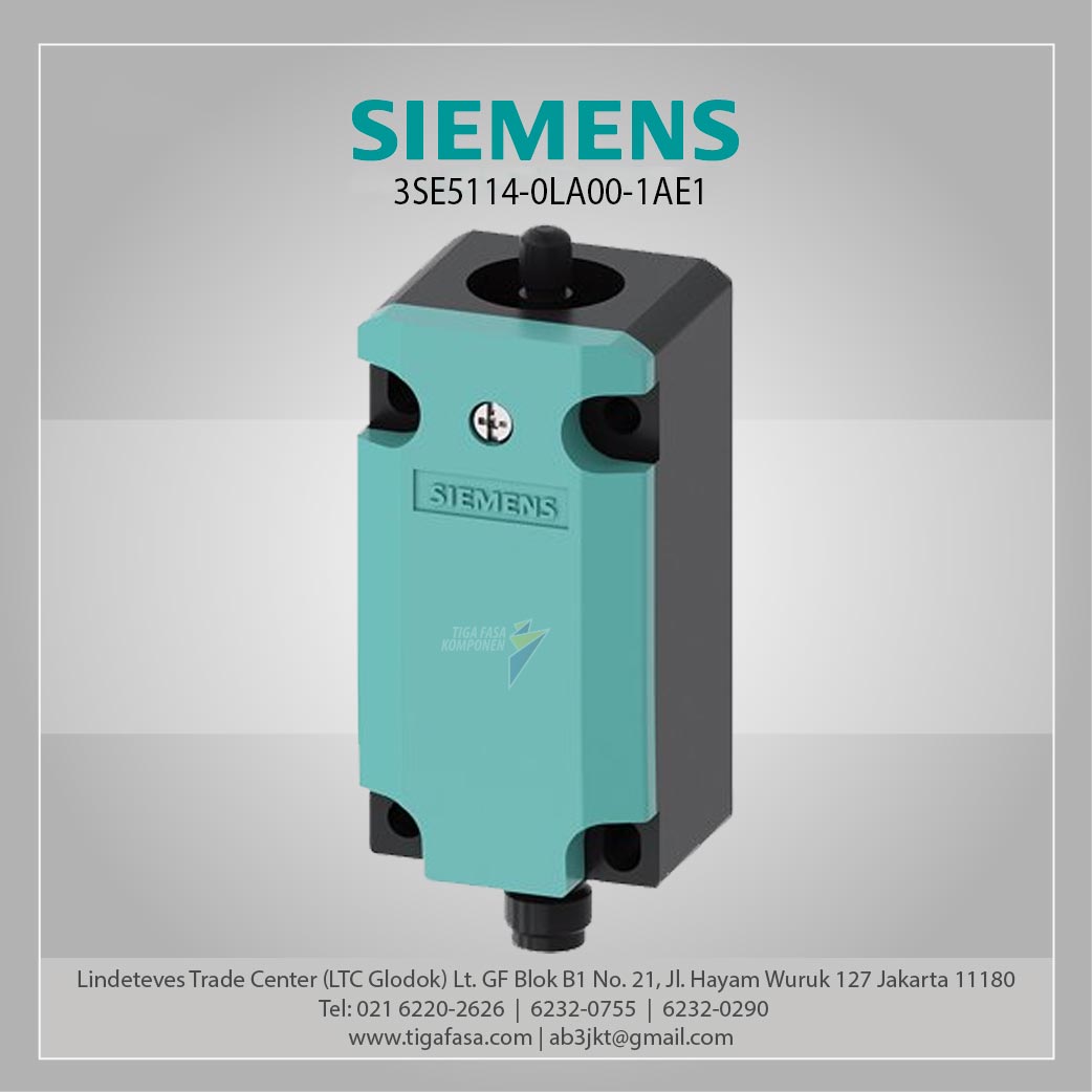 3SE5114-0LA00-1AE1 Basic switch for position switch 1 NO/2 NC 125 V, 4 A