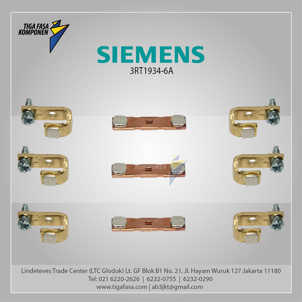 3RT1934-6A Replacement contact pieces for contactor Size S2 15kW 3NO