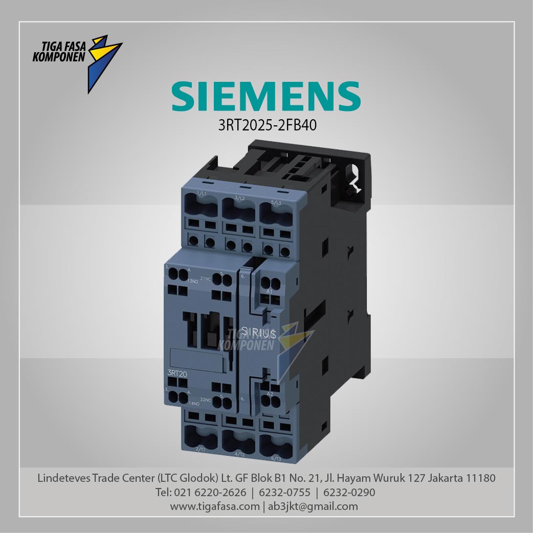 3RT2025-2FB40 MC 17 A 7.5 kW / 400 V 3P 24 V DC