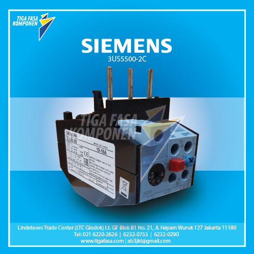 3US5500-2C Overload Relay 16...25 A 10 A Size 1