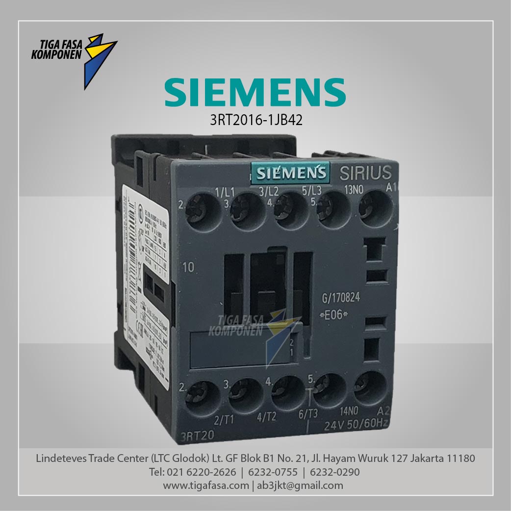 3RT2016-1JB42 MC 9 A 4 kW / 400 V 3P 24 V DC