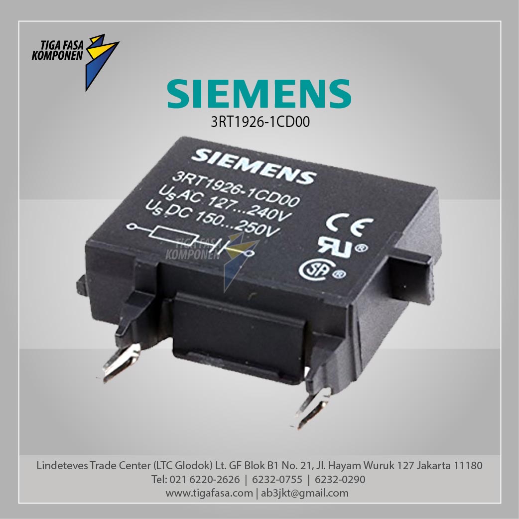 3RT1926-1CD00 AC 127...240V, DC 150...250V