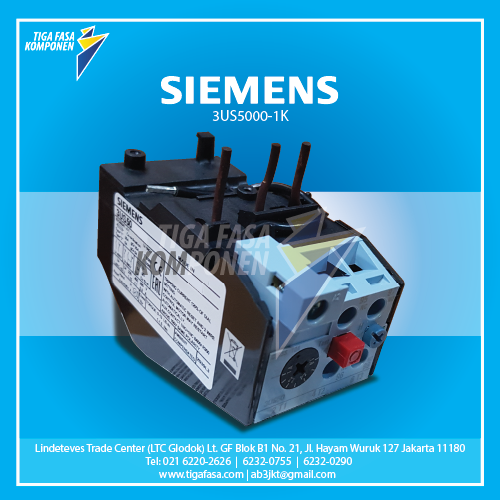 3US5000-1K Overload Relay 8...2.5 A 10 A Size 0