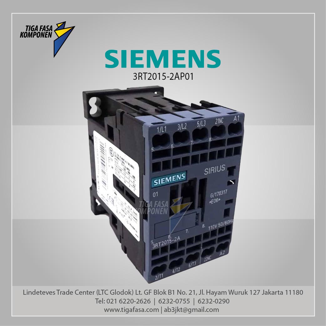 3RT2015-2AP01 MC 7 A 3 kW / 400 V 3P 230 V AC
