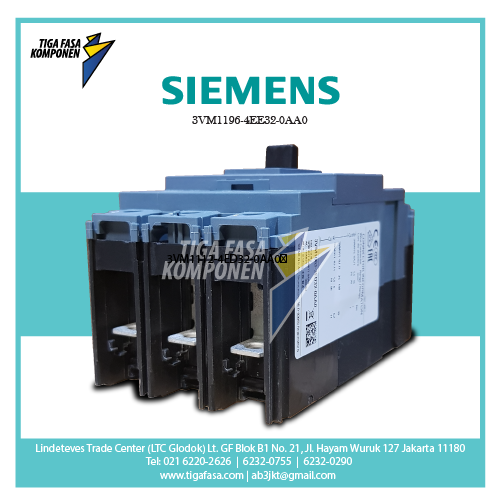 3VM1196-4EE32-0AA0 MCCB 3P 36kA 11-16A 