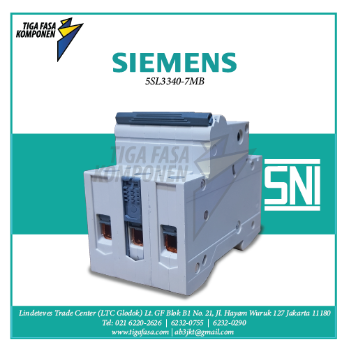 5SL3340-7MB MCB 3P 40A 4.5kA