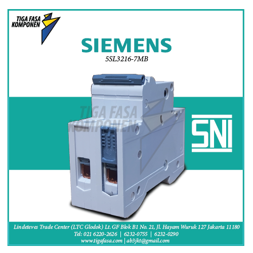 5SL3216-7MB MCB 2P 16A 4.5kA