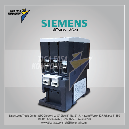 3RT5035-1AG20 MC AC 110 V 18,5 kW 400 V 3P