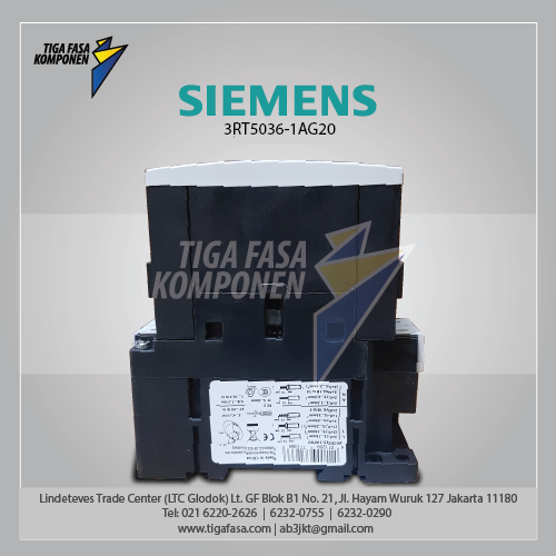 3RT5036-1AG20 MC AC 110 V 22 kW 400 V3P