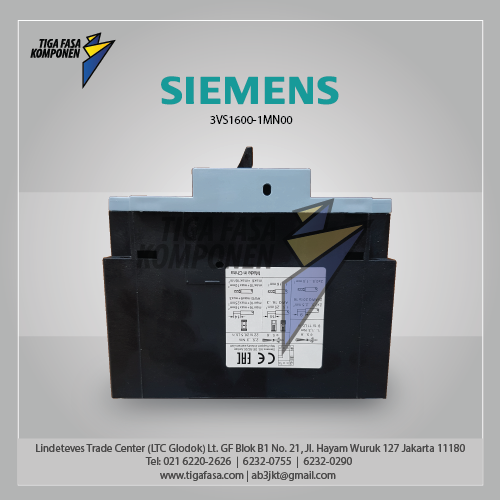 3VS1600-1MN00 MPCB 16...25 A 415 V 100 kA
