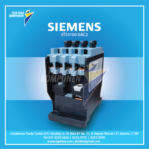 3TS3100-0AC2 MC 5.5kW 12A 24VAC 