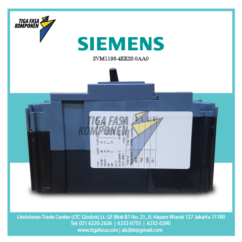 3VM1196-4EE32-0AA0 MCCB 3P 36kA 11-16A 