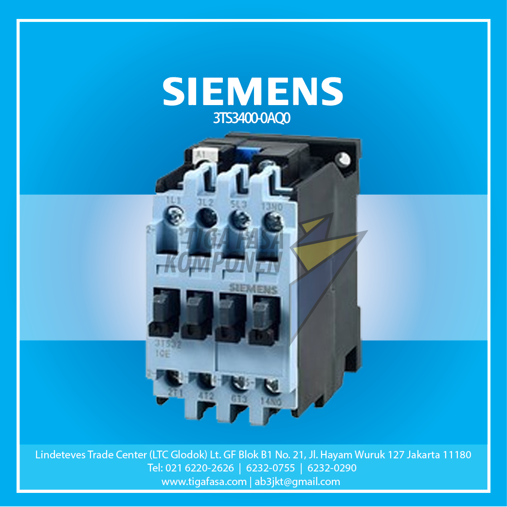 3TS3400-0AQ0 MC 15kW 32A 380VAC 