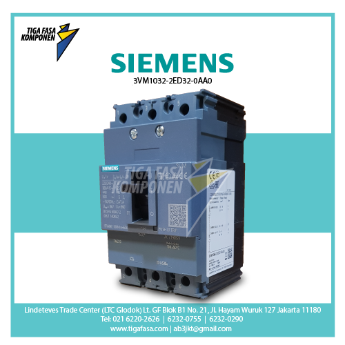 3VM1032-2ED32-0AA0 MCCB 3P 16kA 32A 