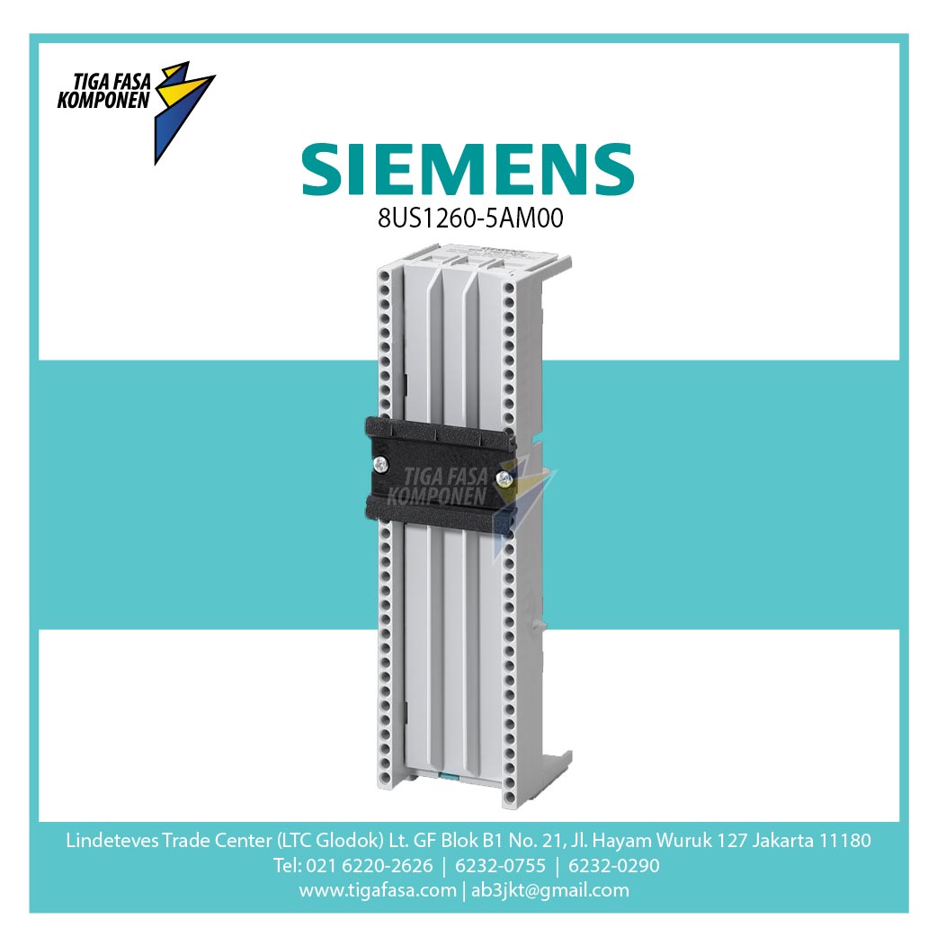 8US1260-5AM00 Busbar system Width: 55 mm thickness: 5.10 mm+TT profile Size S00, S0