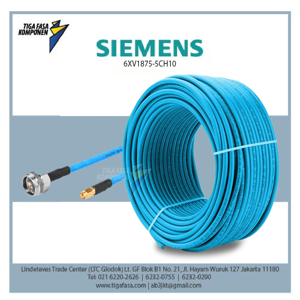 6XV1875-5CH10 N-Connect/ R-SMA male/male flexible