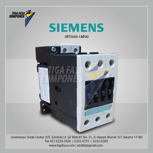 3RT5045-1AP00 MC AC 230 V 37 kW 400 V 3P