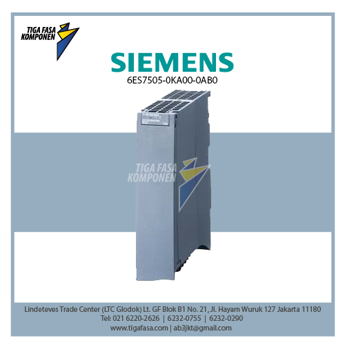 6ES7505-0KA00-0AB0 S7-1500, System power supply PS 25W 