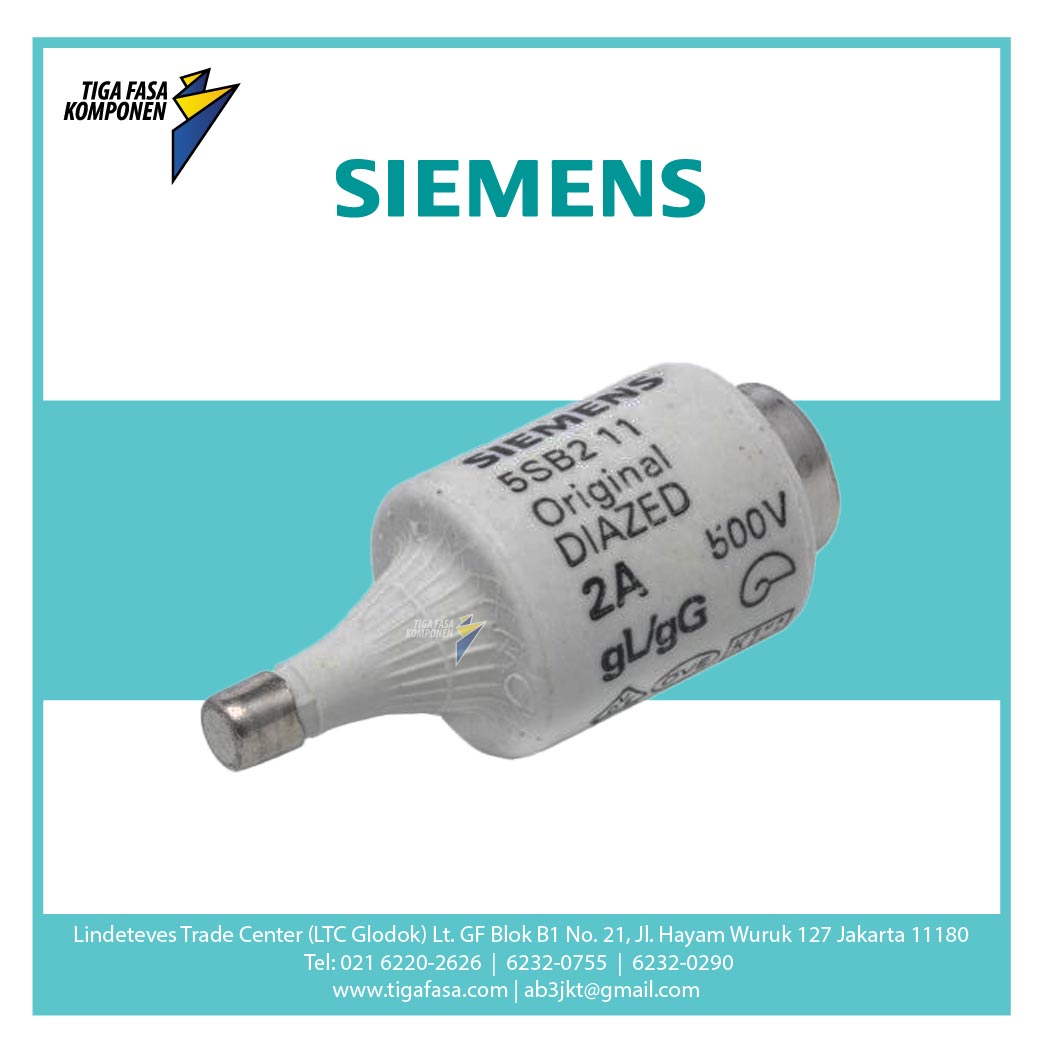 5SB211 Fuse Link 500V E27 2A 