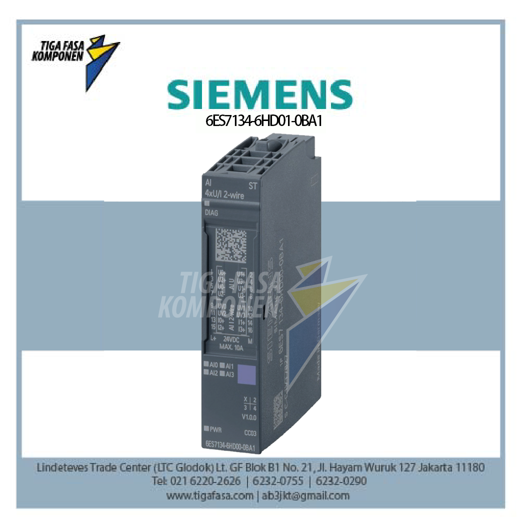 6ES7134-6HD01-0BA1 ET200SP AI Module 4XU/I  