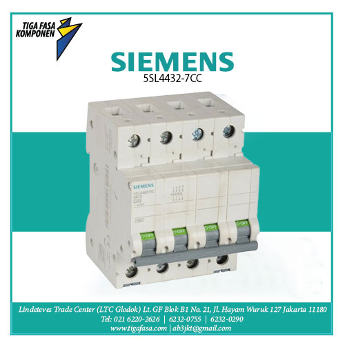 5SL4432-7CC MCB 4P 32A 10kA 