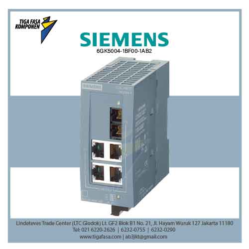 6GK5004-1BF00-1AB2 SCALANCE XB004-1LD IP20, 24 V AC/DC