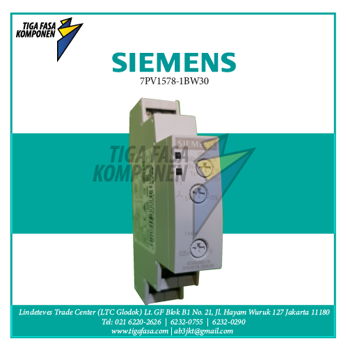 7PV1578-1BW30 Timing Relay 0.05 s...100 h 12-240 V AC/DC