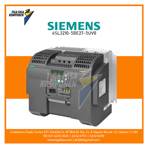 6SL3210-5BE27-5UV0 V20 Inverter 3P 7.5kW 380-480V 