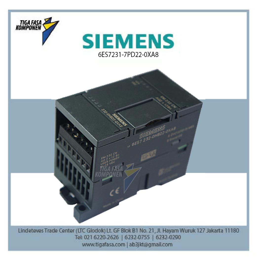 6ES7231-7PD22-0XA8 S7-200CN EM231 
