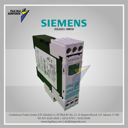 3UG4501-1AW30 Phase Sequence Monitoring 24 to 240 V AC/DC