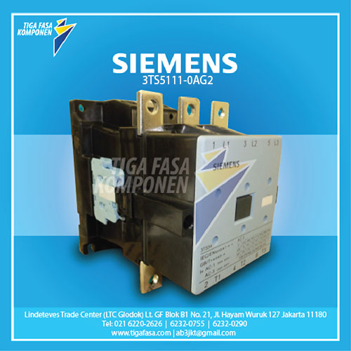 3TS5111-0AG2 MC 75kW 140A 1NO+1NC 110VAC 