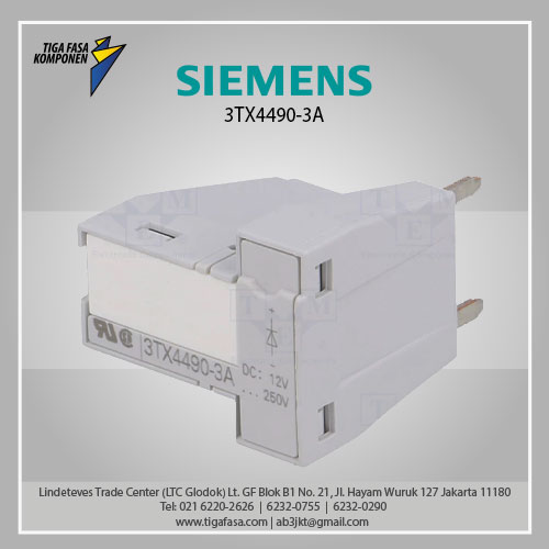 3TX4490-3A Surge Suppressor Diode 12-250VDC 
