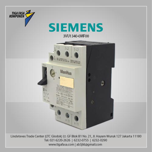 3VU1340-0MF00 Circuit Breaker 0.6 - 1 A 